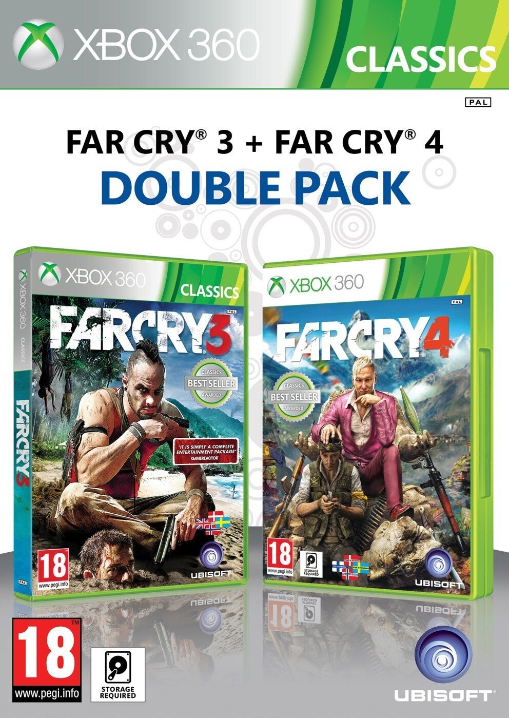 Far Cry 3 + Far Cry 4 (double Pack) - Xbox 360