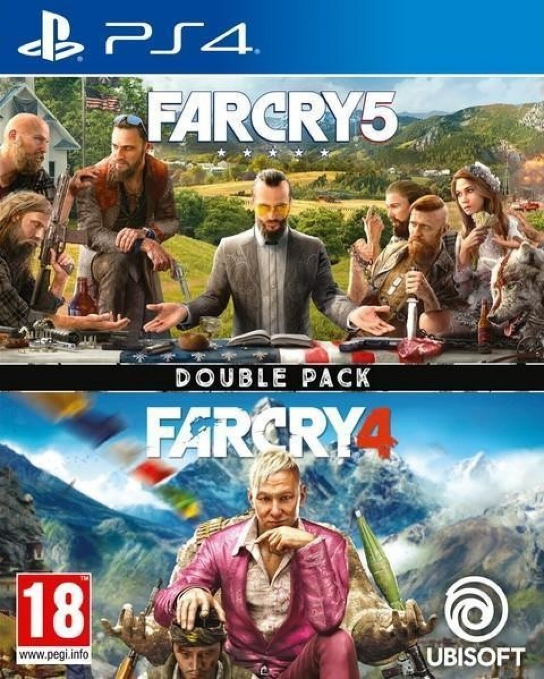 Far Cry 4 & Far Cry 5 Double Pack - PS4