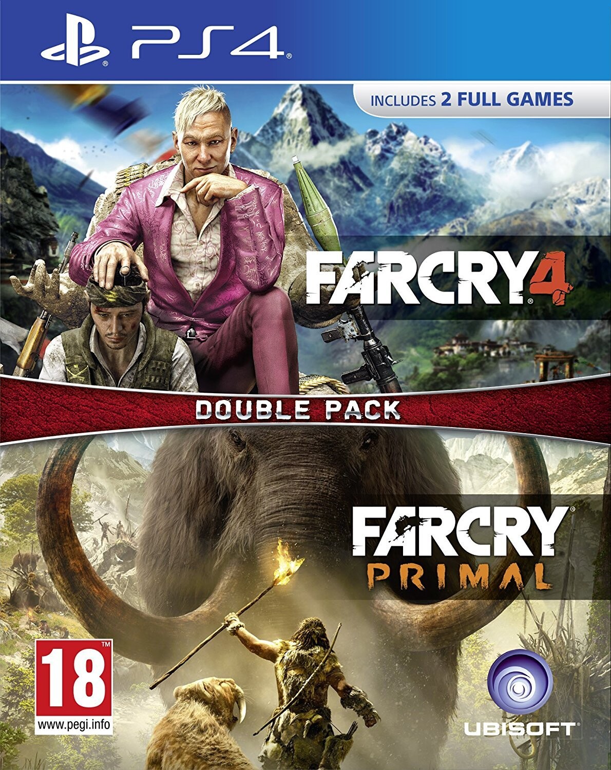 Far Cry Primal / Far Cry 4 - Double Pack - PS4