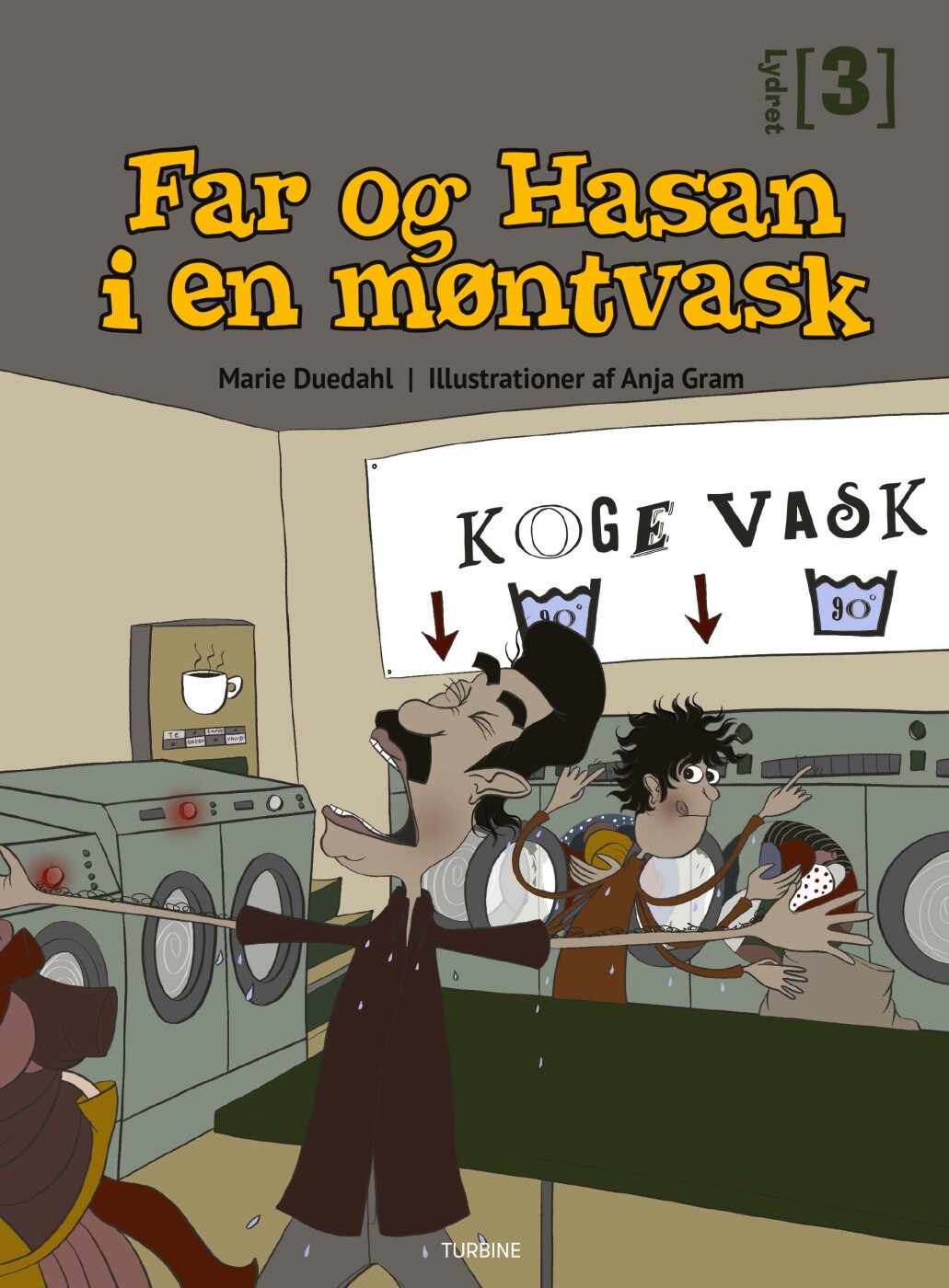 Billede af Far Og Hasan I En Møntvask - Marie Duedahl - Bog