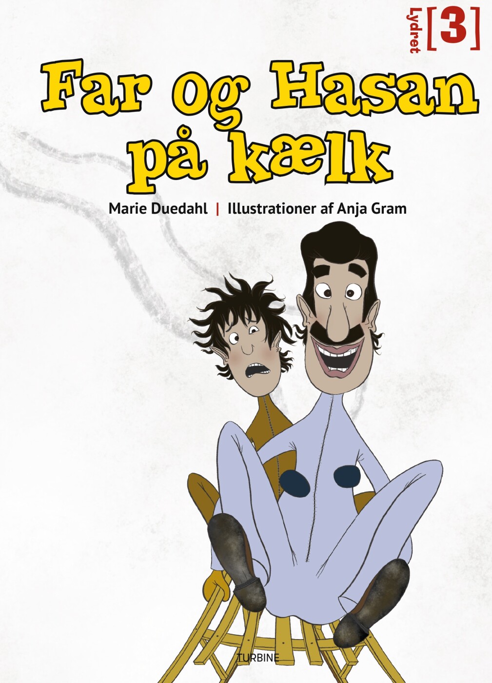 Far Og Hasan På Kælk - Marie Duedahl - Bog