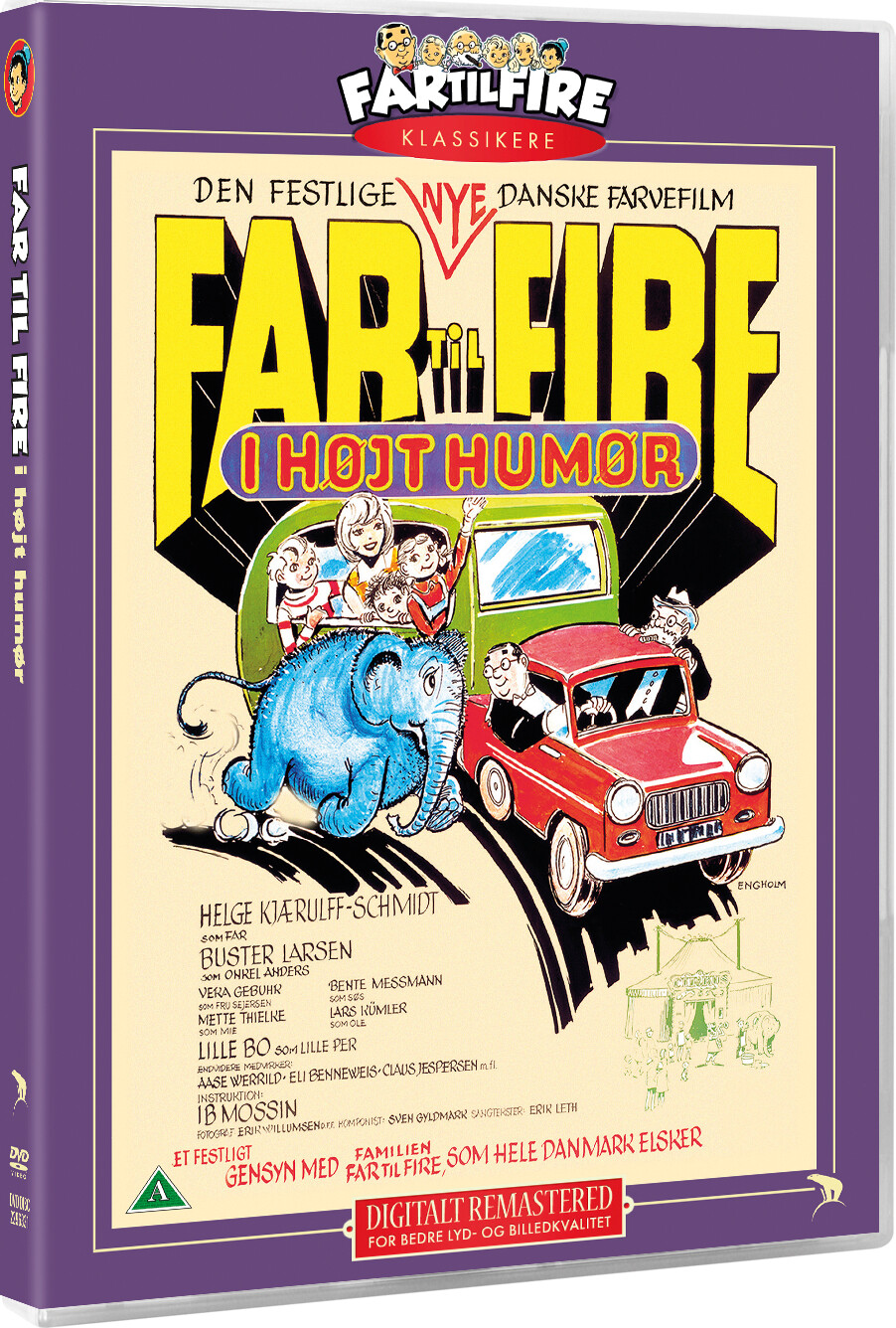 Far Til Fire I Højt Humør - DVD - Film