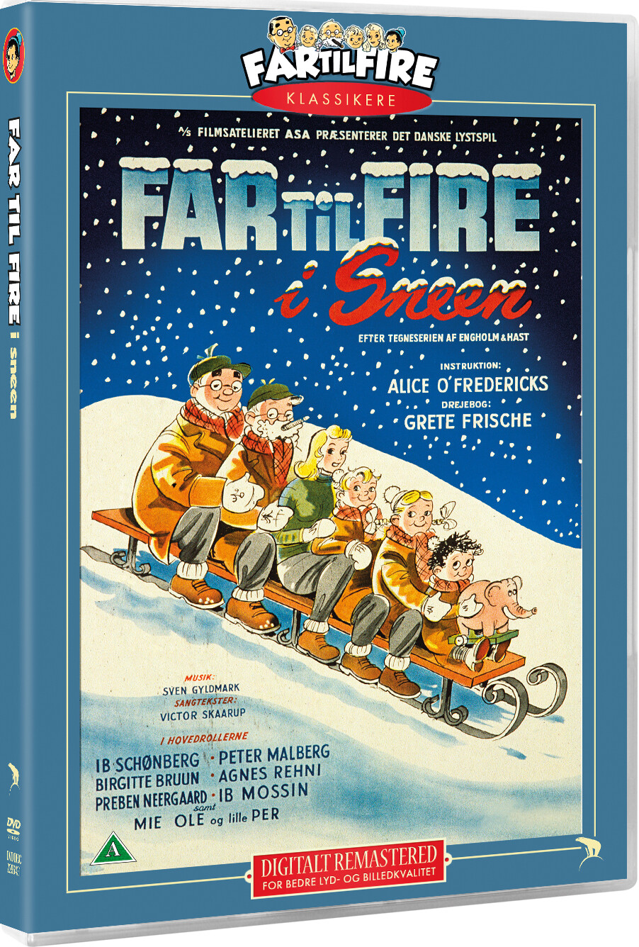 Far Til Fire I Sneen - DVD - Film