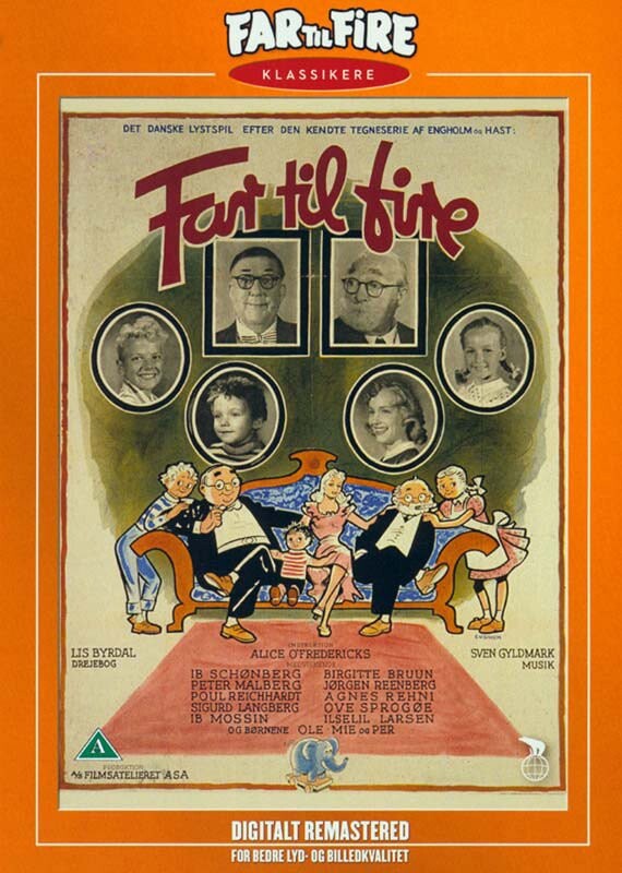 Far Til Fire - Nyrestaureret - DVD - Film