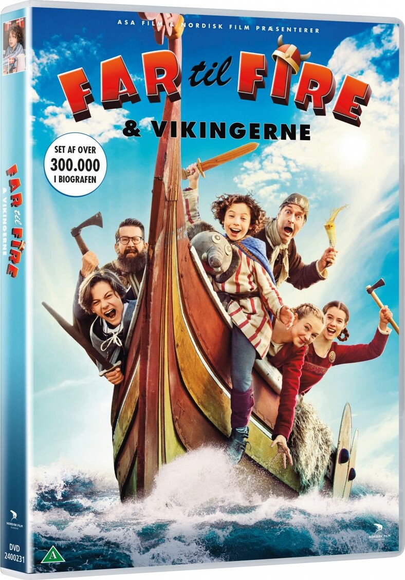 Far Til Fire Og Vikingerne - DVD - Film