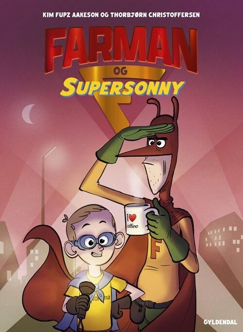 Farman Og Supersonny - Kim Fupz Aakeson - Bog