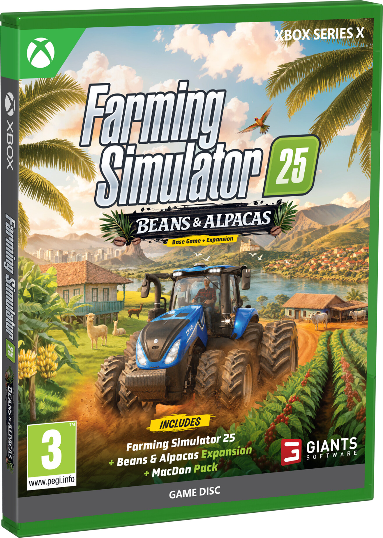 Farming Simulator 25: Beans & Alpacas Edition - Microsoft Xbox Series X - Simulator