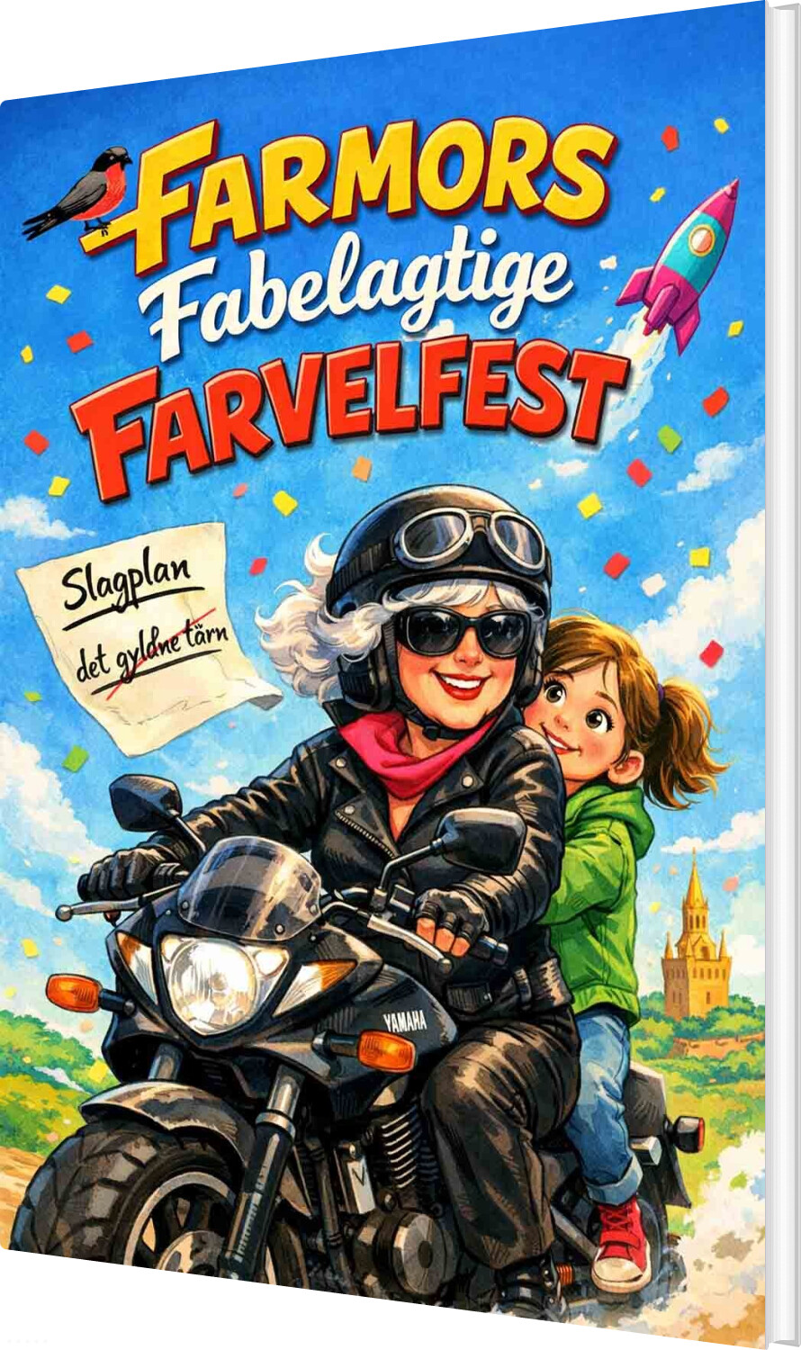 Farmors Fabelagtige Farvelfest - Mette Hasle - Bog