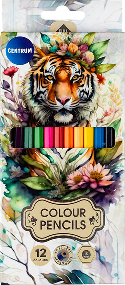 Hobby Mate Farveblyant TIGER 12 stk. HIGH QUALITY