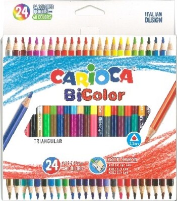 Carioca - Bicolor Farveblyanter - 14 Farver