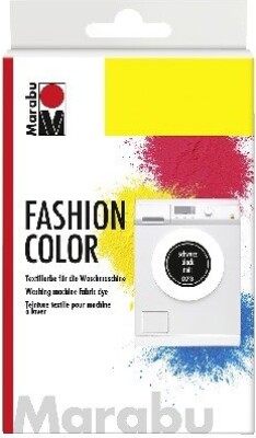 Tekstilfarve Til Vaskemaskine - Sort - Marabu