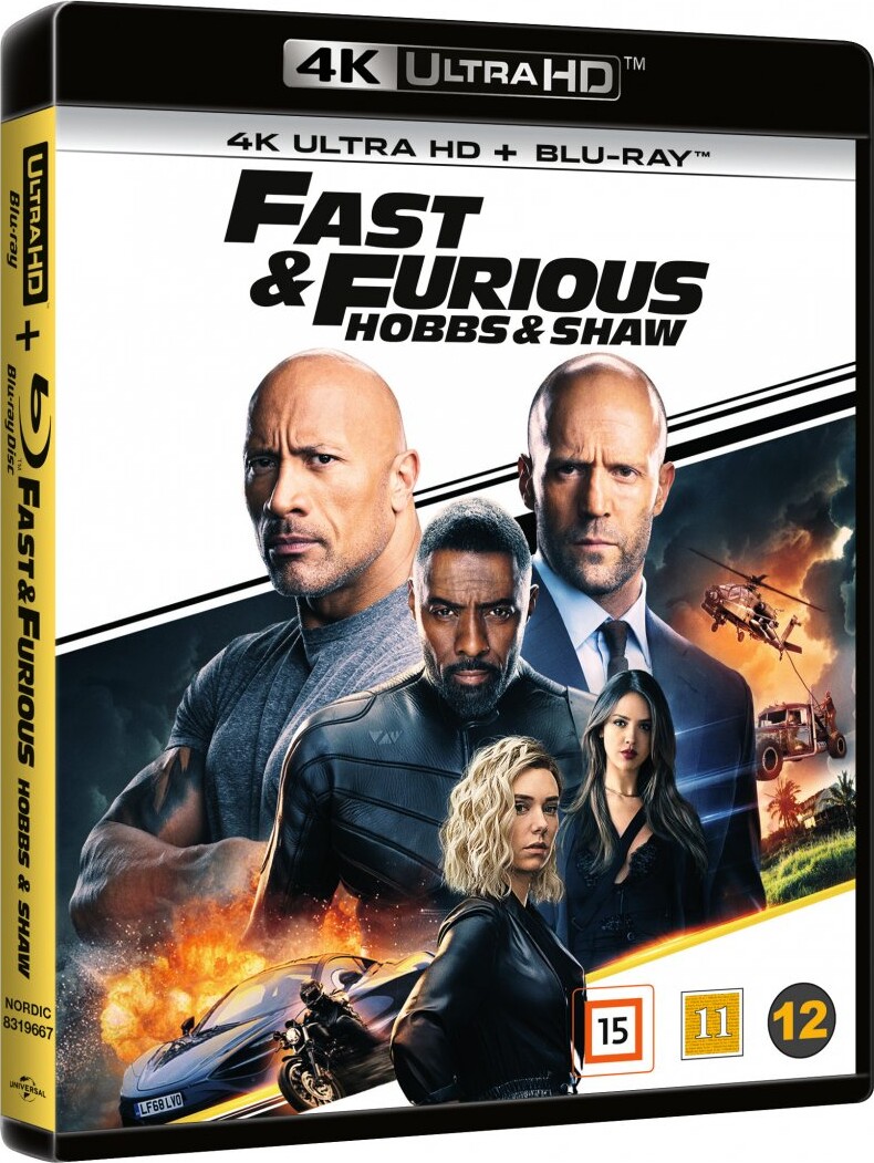 Fast And Furious Hobbs And Shaw Ultra Hd Blu-Ray Film → Køb billigt her - Gucca.dk