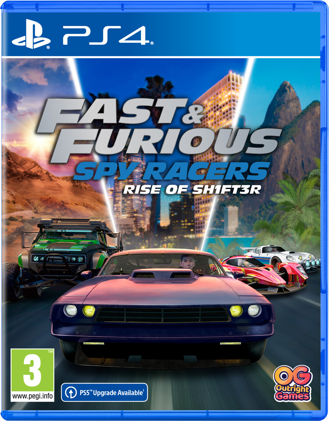 Fast & Furious: Spy Racers Rise Of Sh1ft3r (import) - PS4