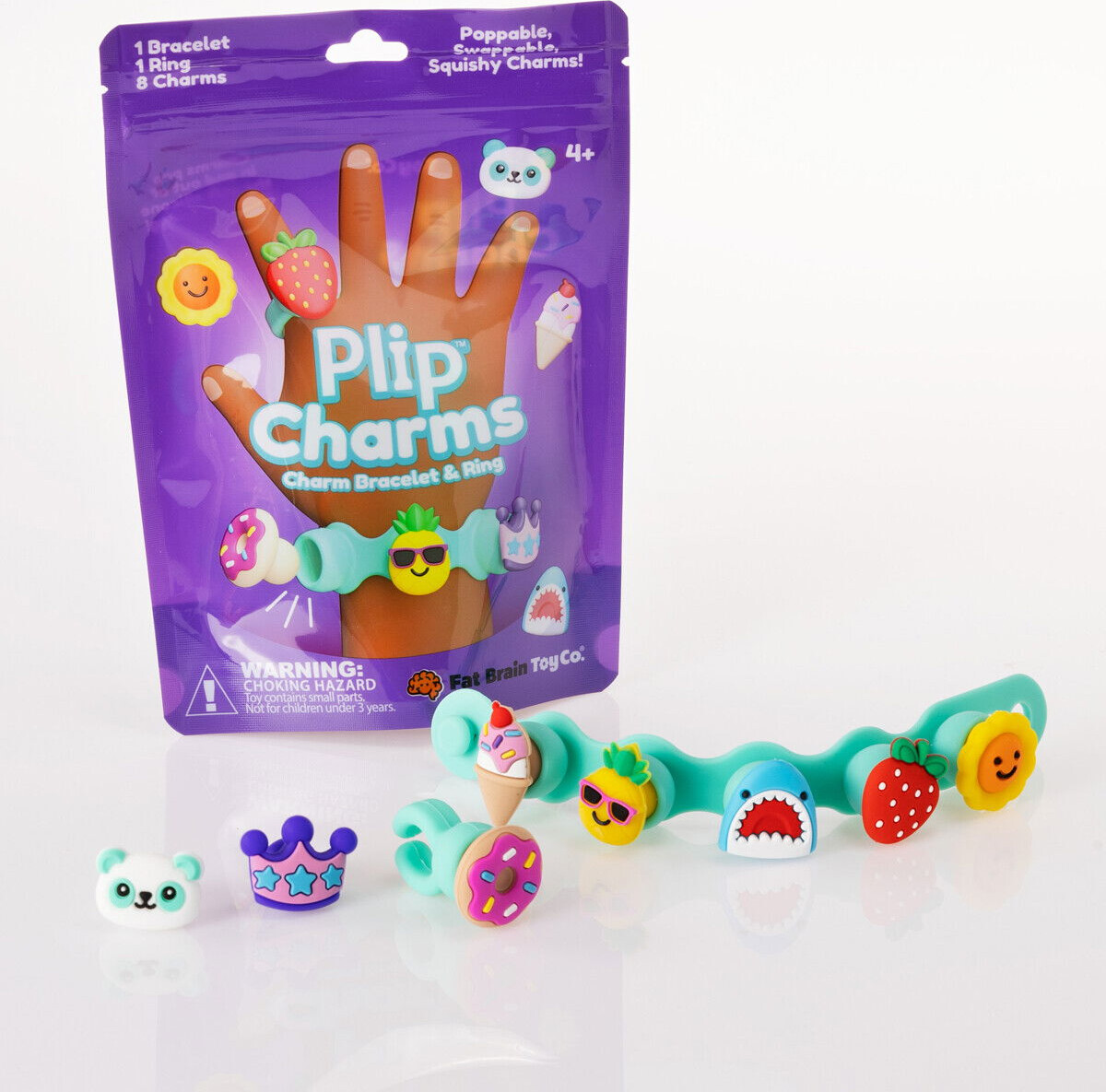 Fat Brain Plip Charms - Assorterede