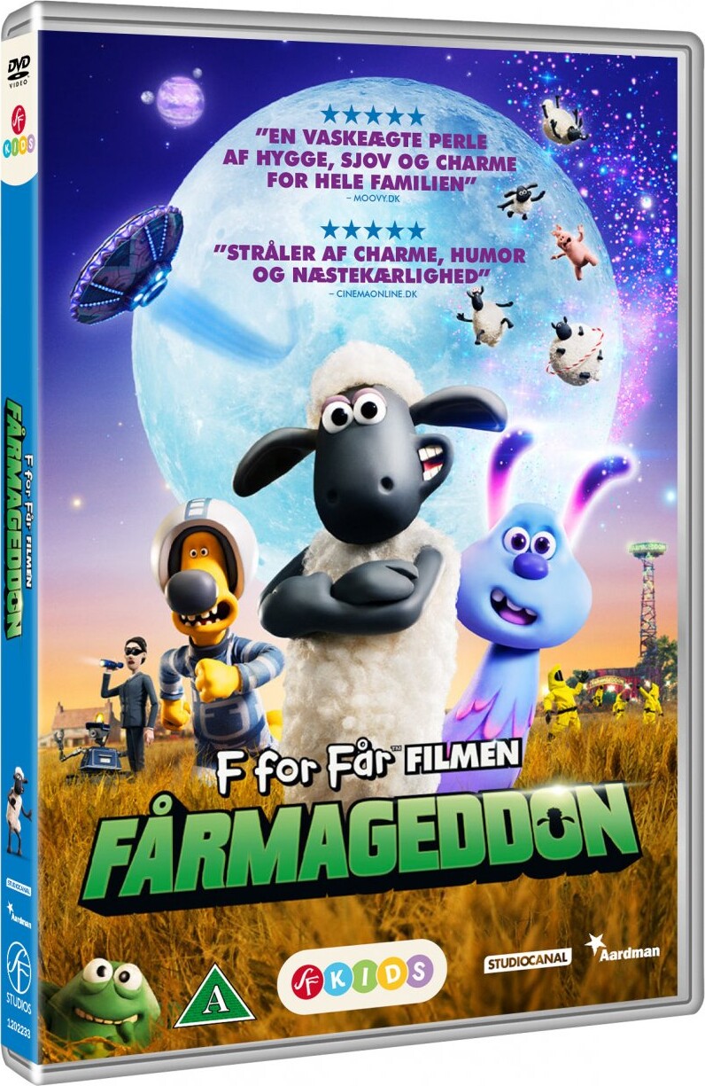 F For Får 2 / Shaun The Sheep 2 - Fårmageddon - DVD - Film