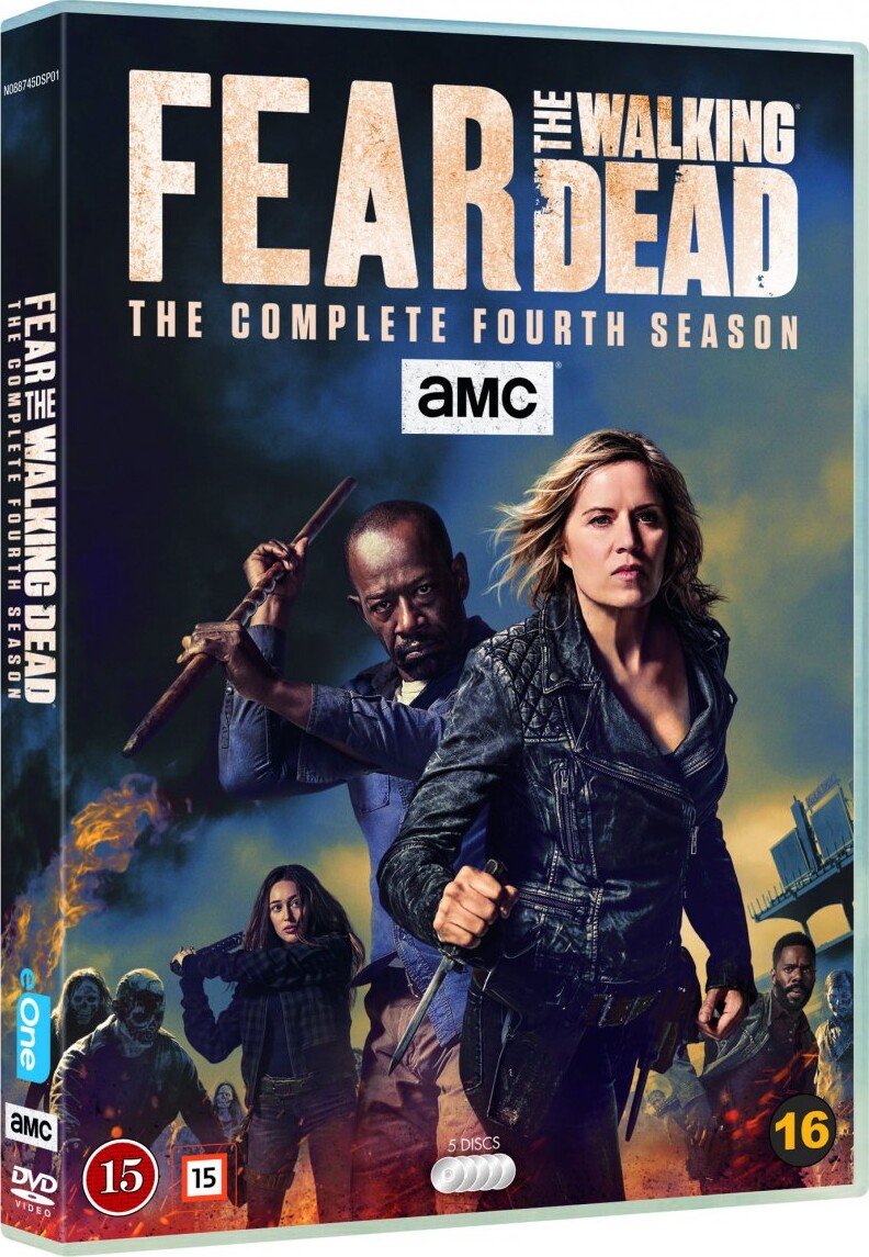 Fear The Walking Dead - Sæson 4 - DVD - Tv-serie