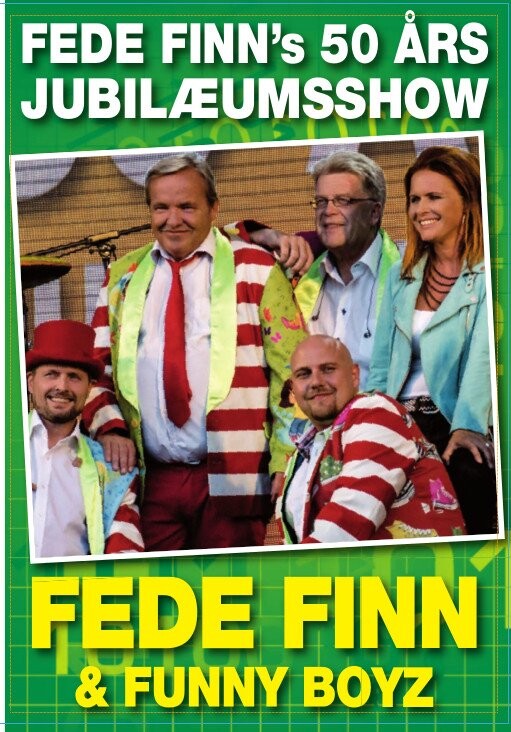 Fede Finn Og Funny Boyz - 50 års Jubilæums Show - DVD - Film