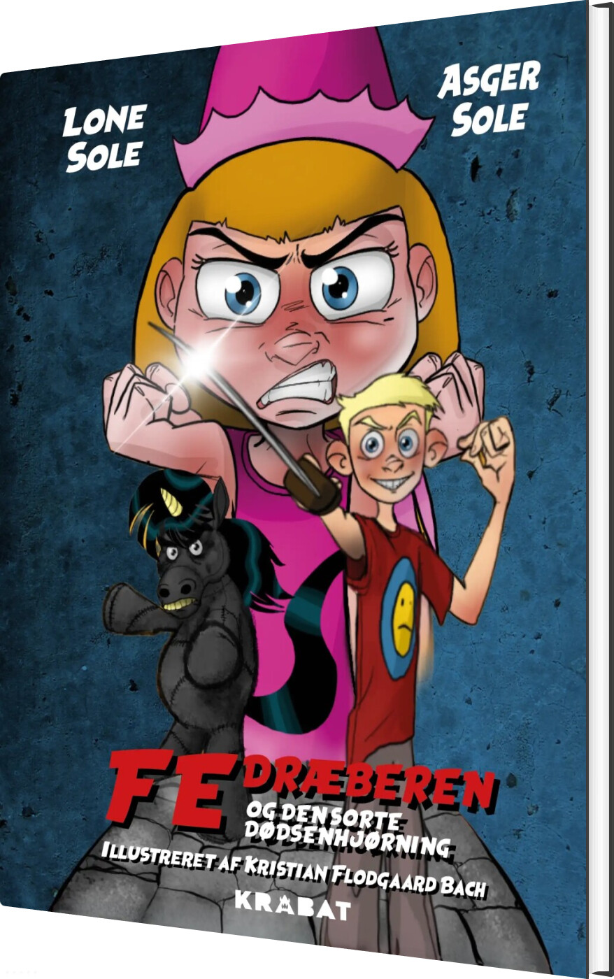 Fedræberen Og Den Sorte Dødsenhjørning - Lone Sole - Bog