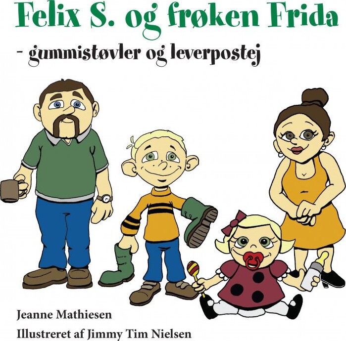 Billede af Felix S. Og Frøken Frida - Jeanne Mathiesen - Bog