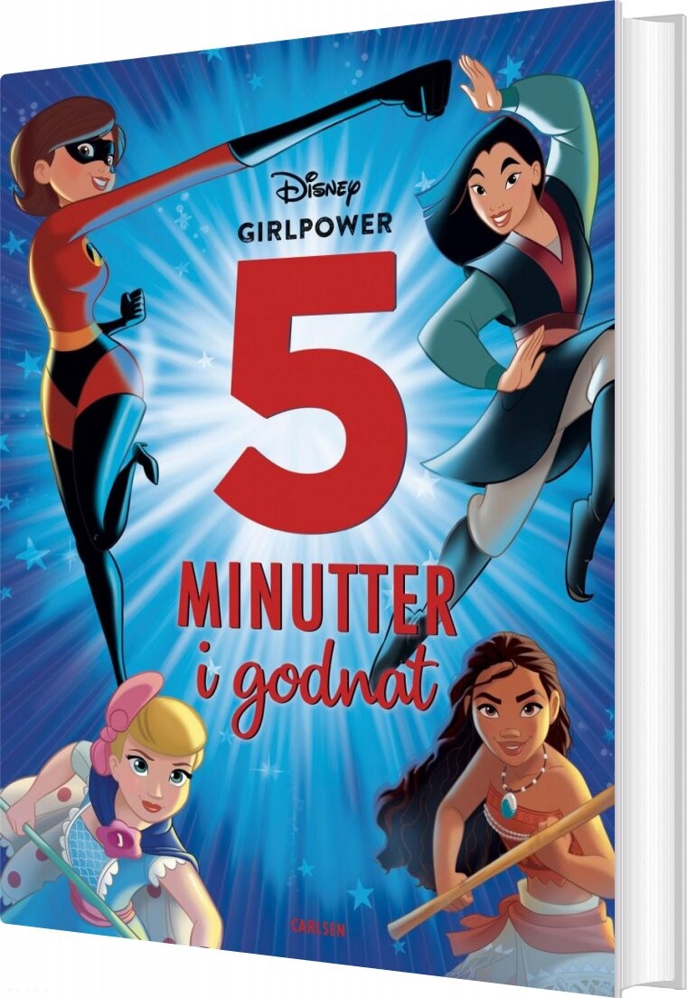 Fem Minutter I Godnat - Disney Girl Power - Disney - Bog