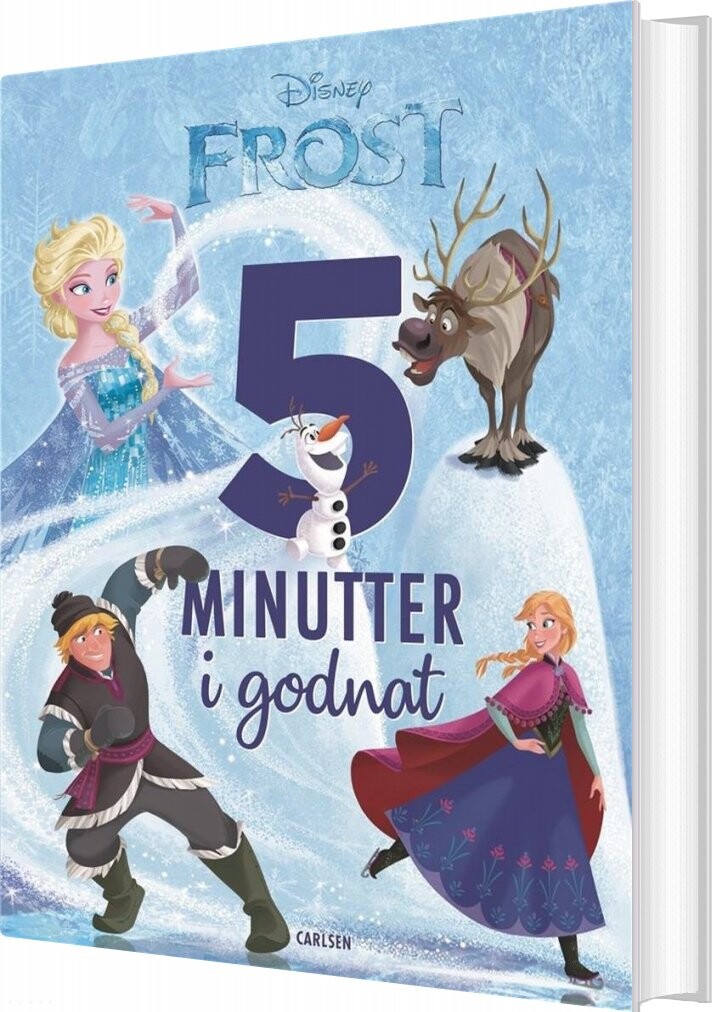Fem Minutter I Godnat - Frost - Disney - Bog