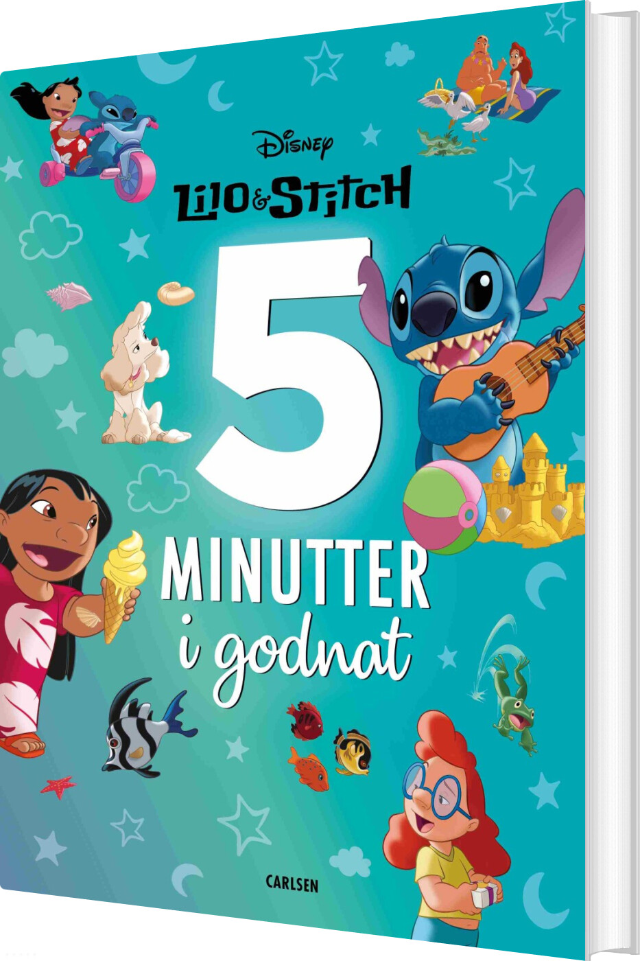 Fem Minutter I Godnat - Lilo Og Stitch - Bog