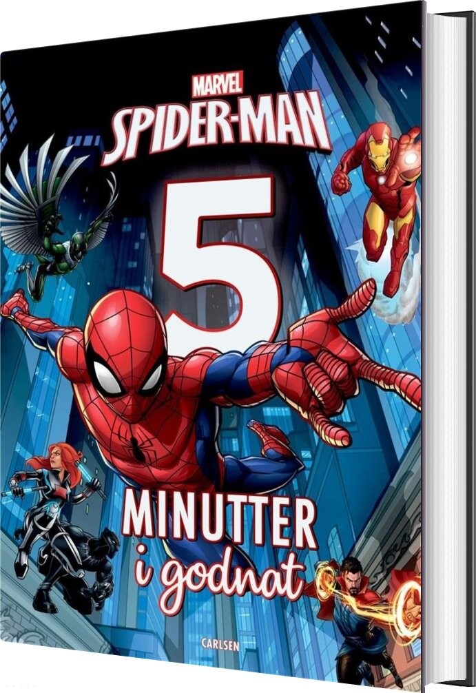 Fem Minutter I Godnat - Spider-man - Märvel - Bog