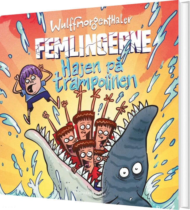 Femlingerne - Hajen På Trampolinen - Mikael Wulff - Bog