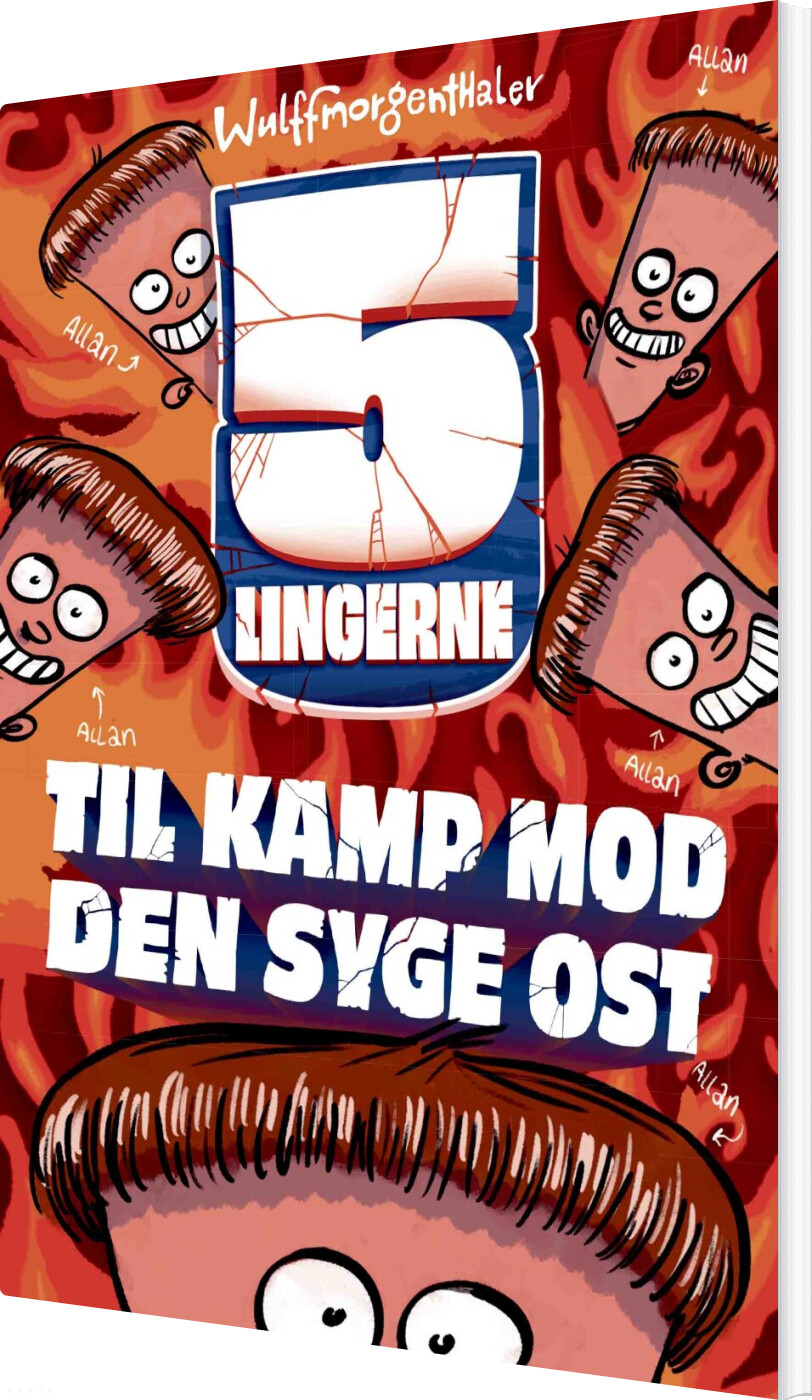 Billede af Femlingerne - Til Kamp Mod Den Syge Ost - Mikael Wulff - Bog