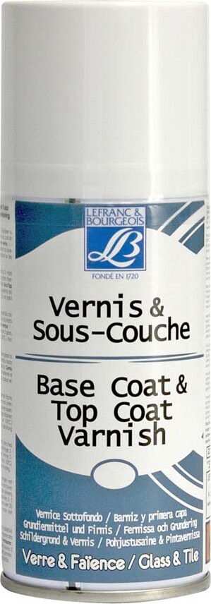 Lak Spray 150 Ml - Base & Top Coat - Lefranc Bourgeois