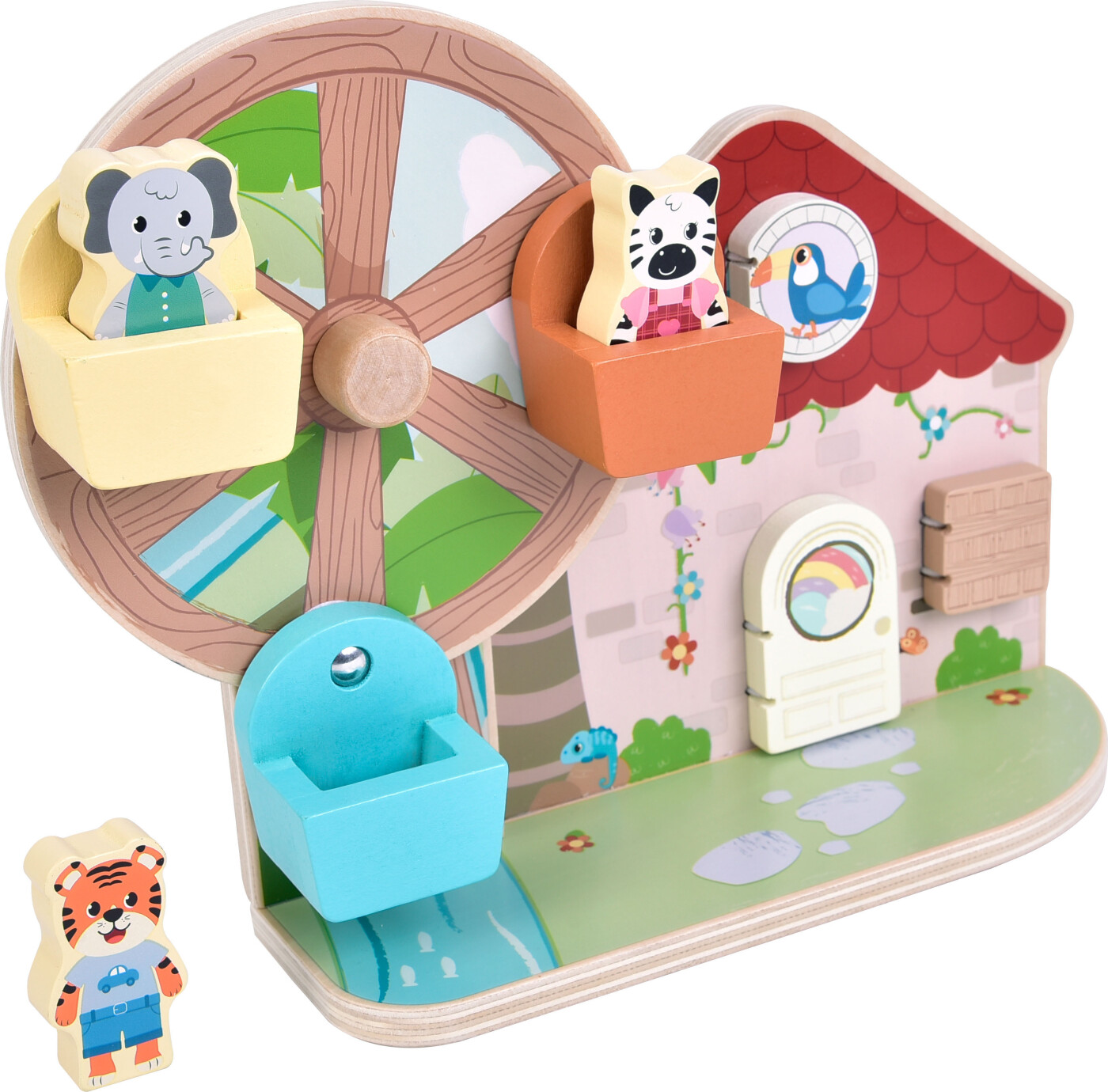 Pariserhjul Aktivitetslegetøj Med Figurer - Small Foot