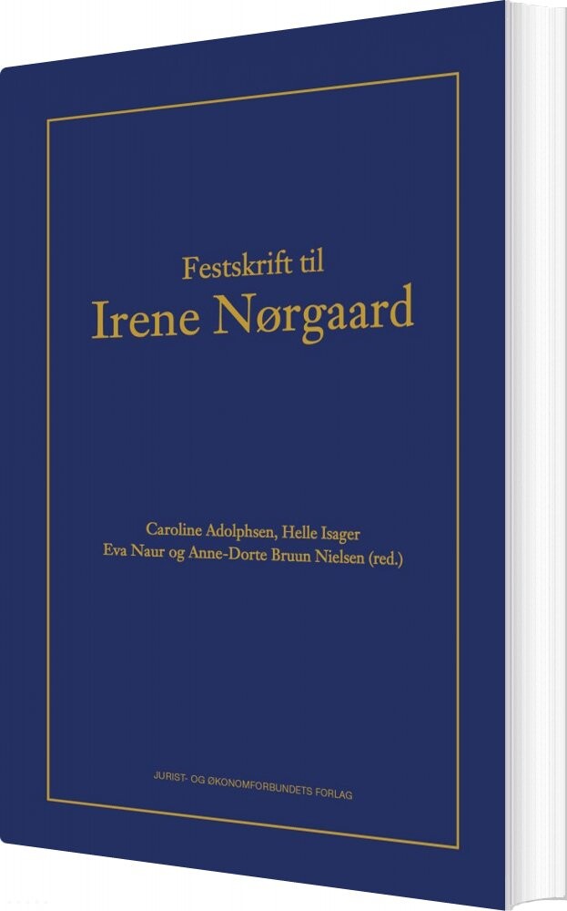 Festskrift Til Irene Nørgaard - Helle Isager - Bog