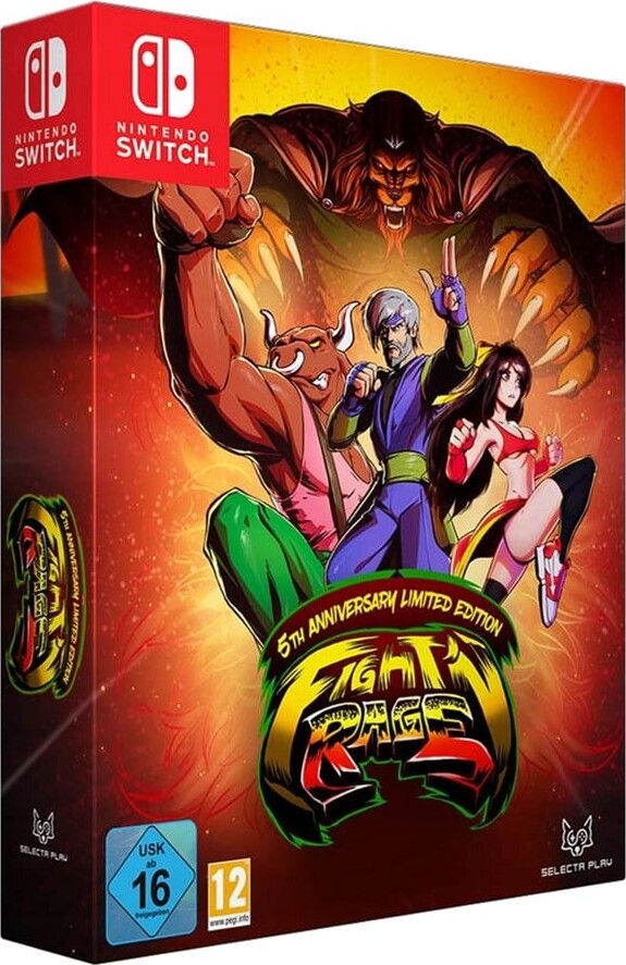 Fight'n Rage: 5th Anniversary Limited Edition - Nintendo Switch