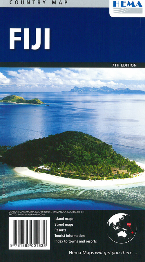Hema Maps - Fiji - English book