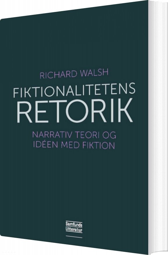 Billede af Fiktionalitetens Retorik - Richard Walsh - Bog