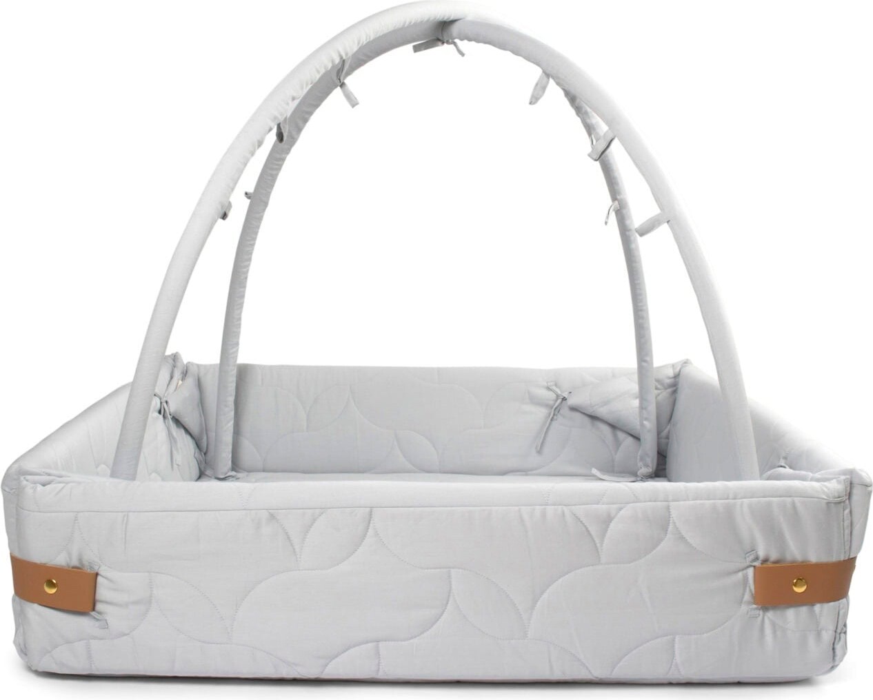 Filibabba - Aktivitetsnest - Soft Qquilt - Perleblå