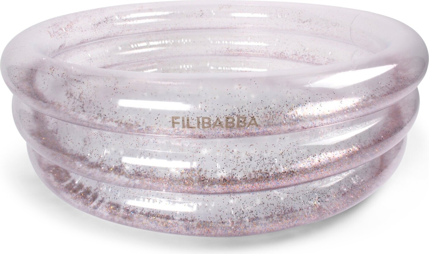 Billede af Filibabba - Badebassin - Alfie - Regnbuefarvet Konfetti - 80 Cm hos Gucca.dk