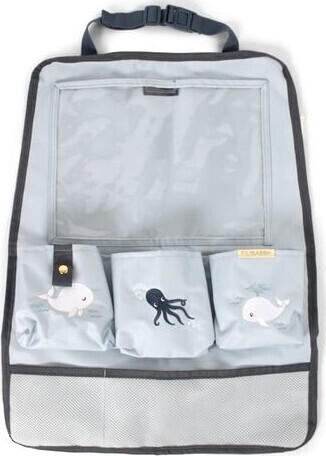 Filibabba - Bilsæde Organizer Til Børn - Hvalen Christian - Blå