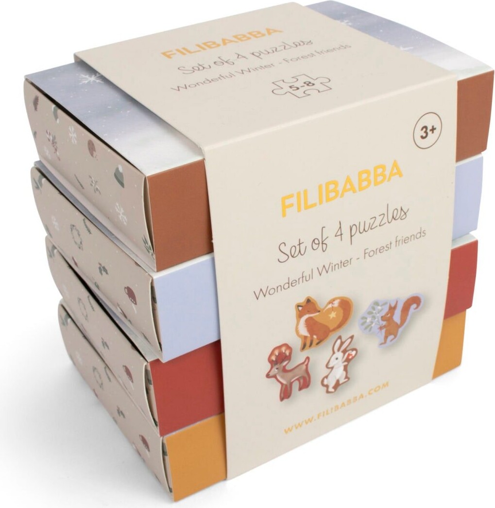 Filibabba - Wonderful Winter Skovens Dyr - (fi-03793)