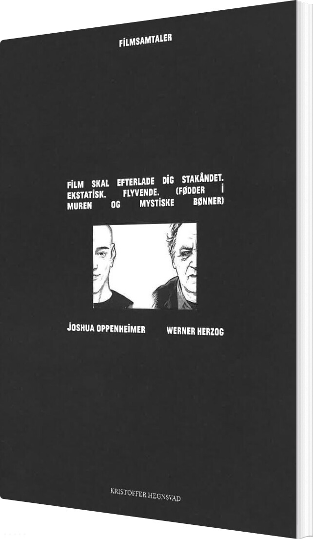 Film Skal Efterlade Dig Stakåndet. Ekstatisk. Flyvende. - Kristoffer Hegnsvad - Bog