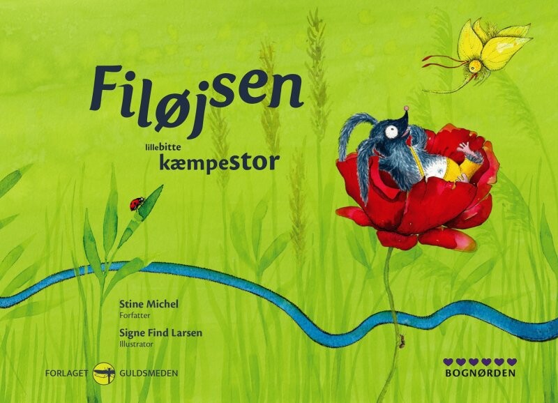 Filøjsen - Lillebitte Kæmpestor - Stine Michel - Bog