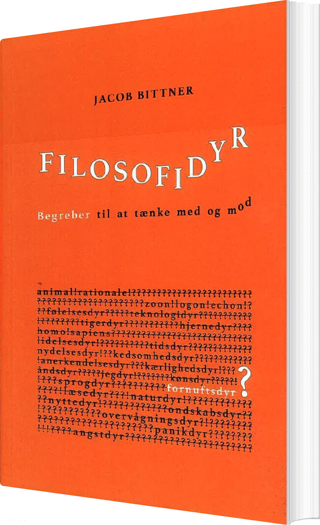 Billede af Filosofidyr - Jacob Bittner - Bog
