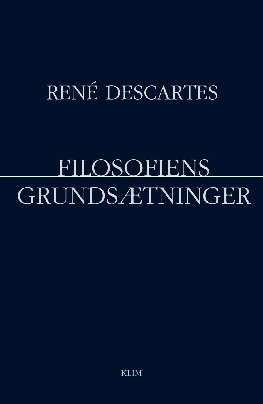 Filosofiens Grundsætninger - René Descartes - Bog