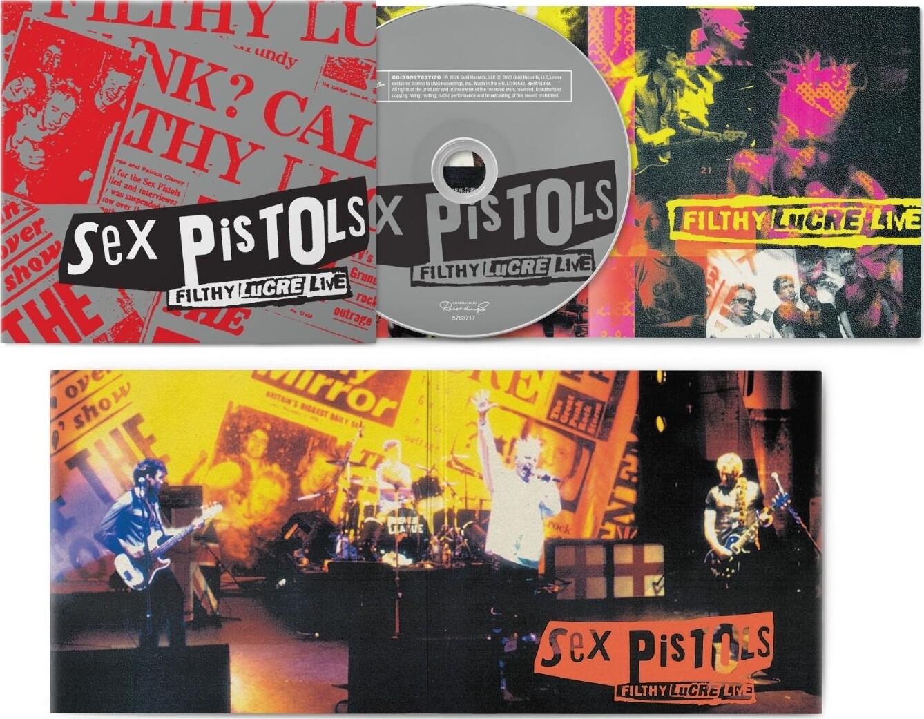 Sex Pistols - Filthy Lucre Live - CD
