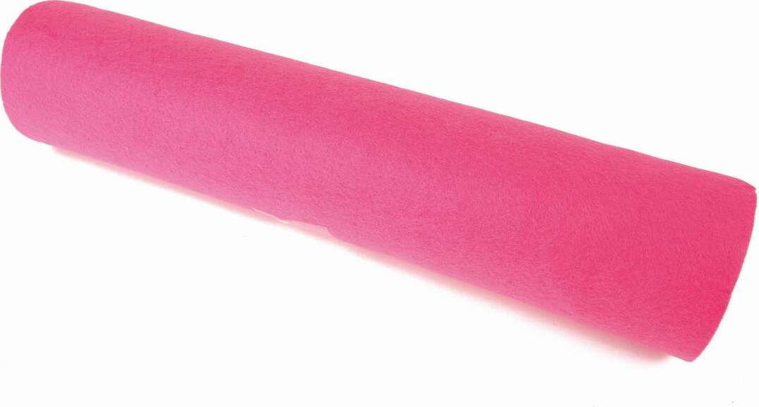 Filtrulle - Cerise - Polyester Filt - 45 Cm X 5 M