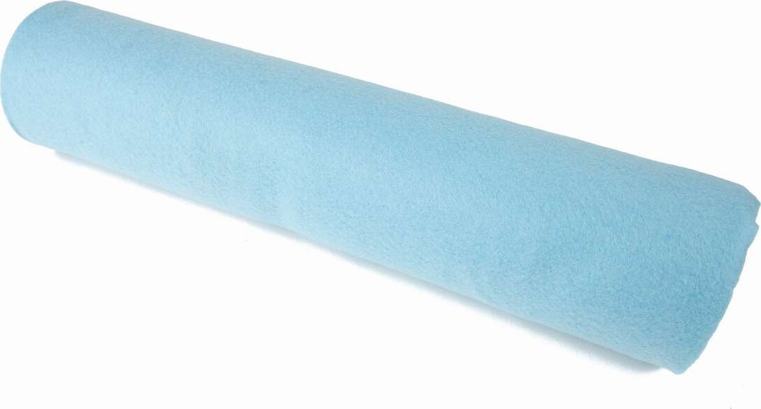 Filtrulle - Lyseblå - Polyester Filt - 45 Cm X 5 M