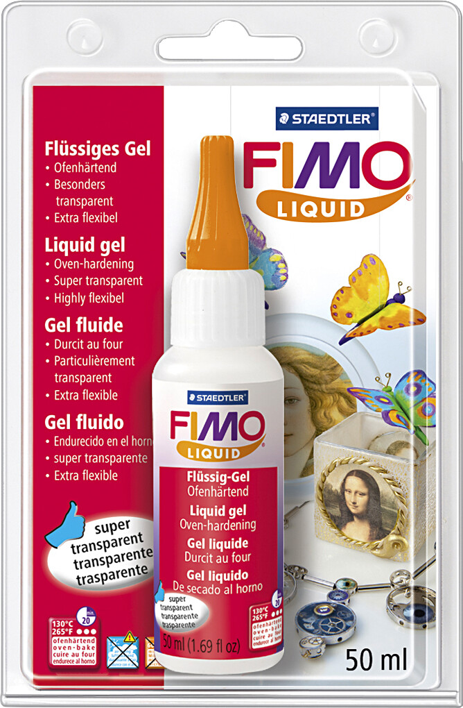 Fimo - Liquid Gel - Transparent - 50 Ml - Staedtler