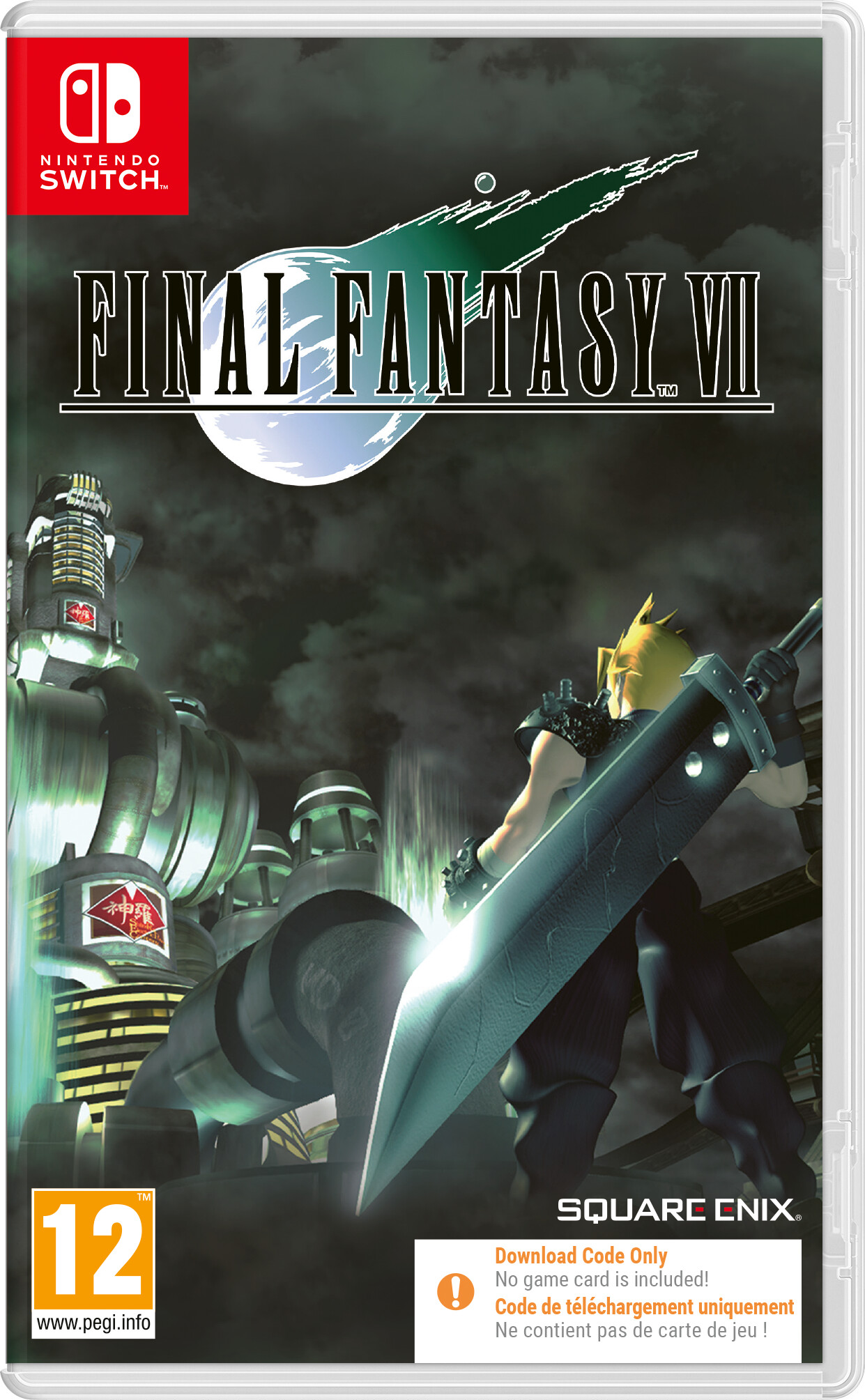 Final Fantasy Vii - Kode I Boks - Nintendo Switch