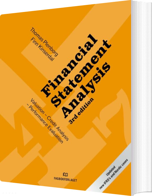Financial Statement Analysis : Valuation, Credit Analysis, Performance Evaluation - Thomas Plenborg - English Book