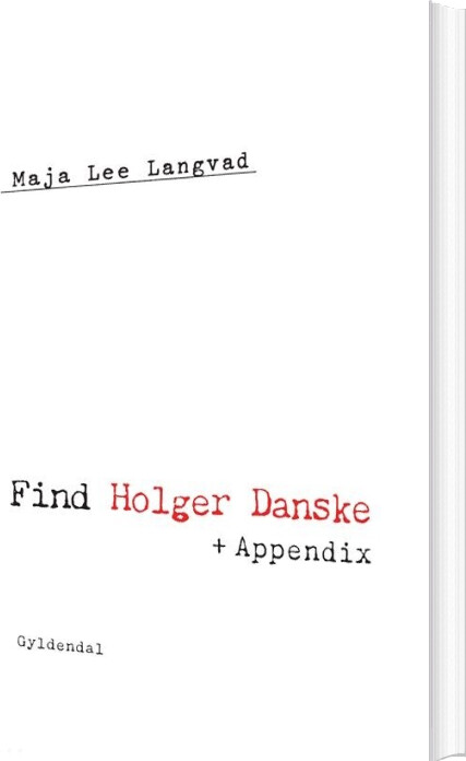 Find Holger Danske + Appendix - Maja Lee Langvad - Bog